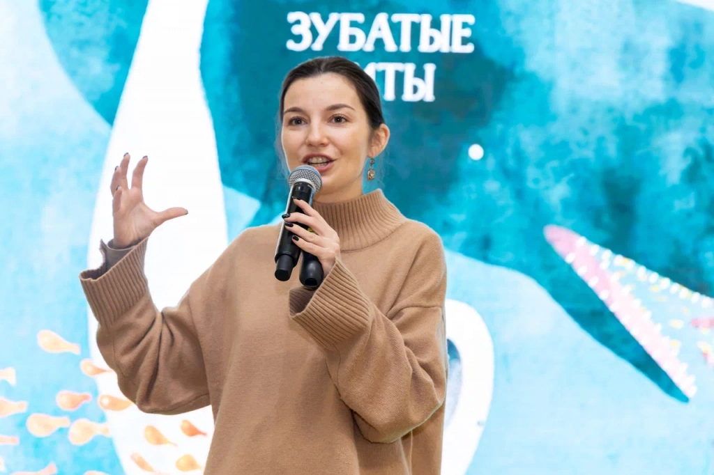 Рруководитель научного отдела Центра океанографии и морской биологии «Москвариум», главный ветеринарный врач Ирина Суворова 3O9A3188.jpg