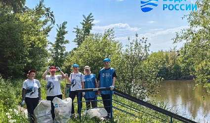 Акция «Вода России» идет на берегах озер от Томска до Ладоги
