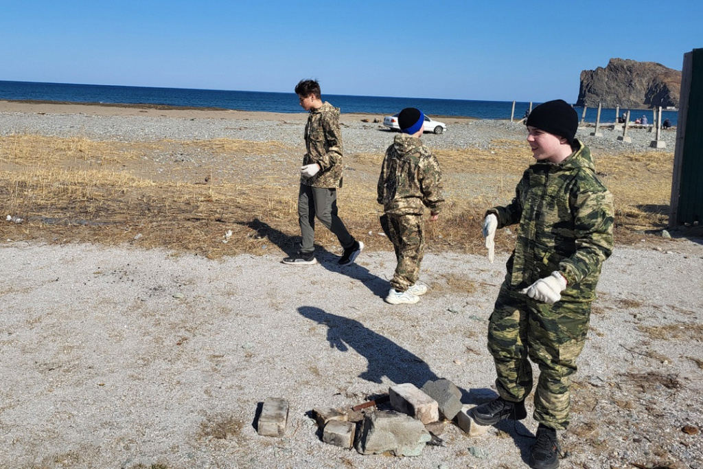 Уборка в селе Сержантово Уборка в селе Сержантово