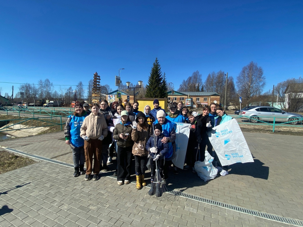 30 человек участвовали в акции «Вода России» в Республике Коми