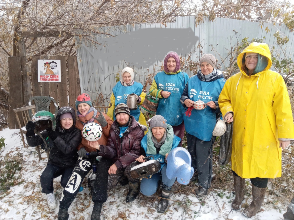 Субботник группы «Чистый край Алтай»