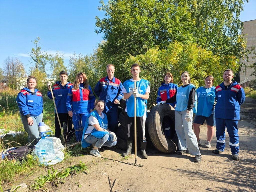 Акция «Вода России» прошла у ручья Большого в Карелии