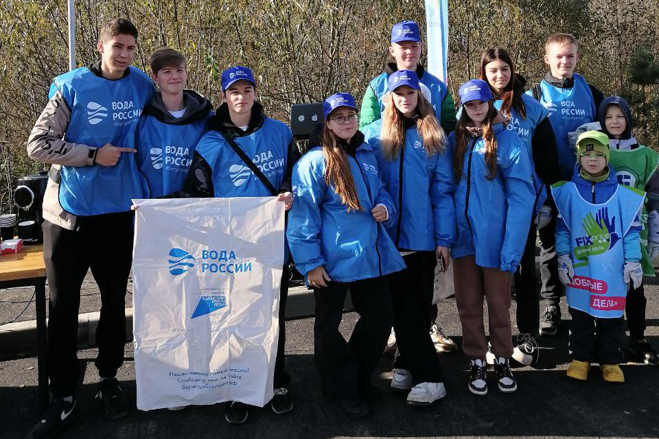 Последняя ключевая волонтерская акция «Вода России» на Ключевом