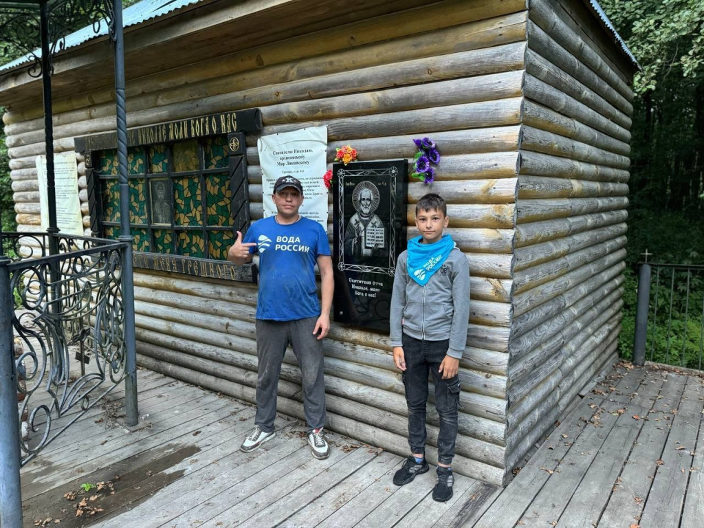 Кирилл Черников с сыном