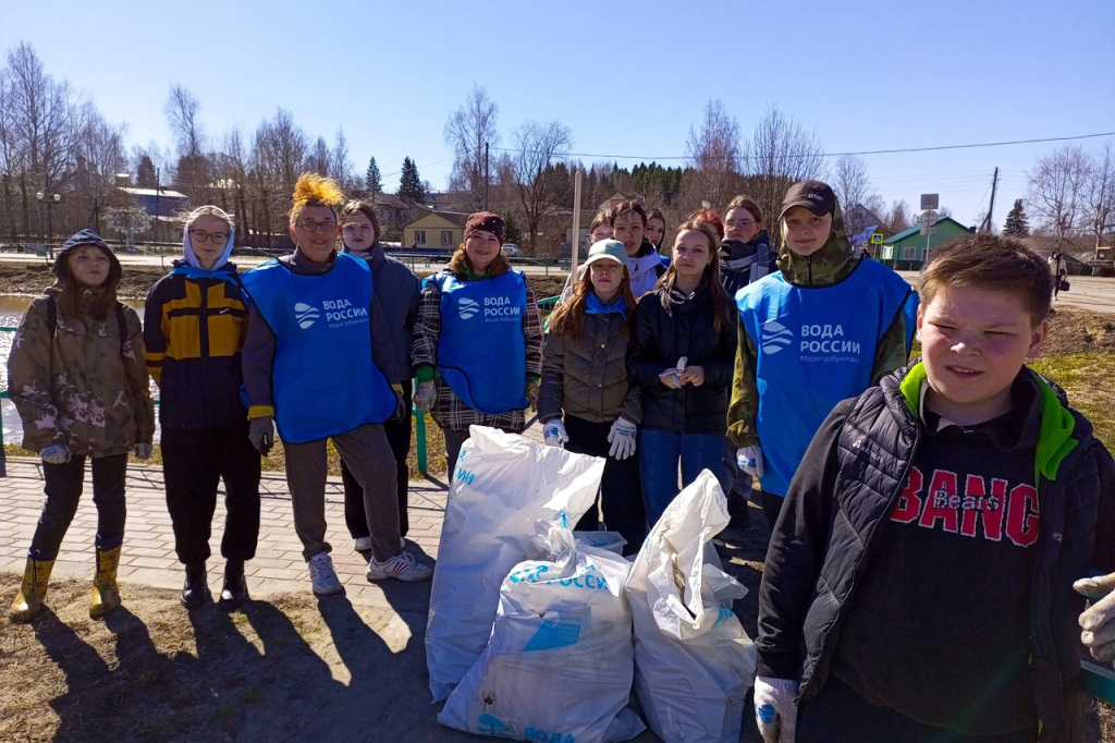 30 человек участвовали в акции «Вода России» в Республике Коми