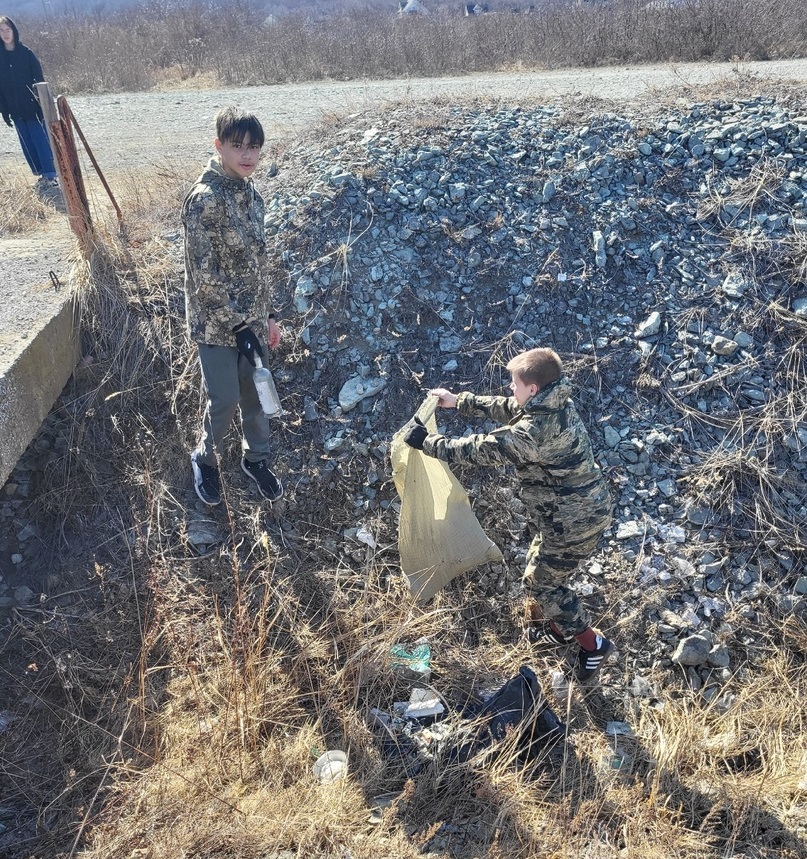 Уборка в селе Сержантово Уборка в селе Сержантово