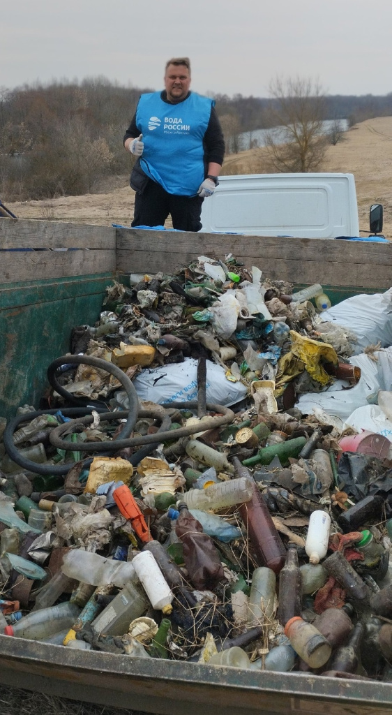 Сразу несколько акций по уборке берегов прошло в Курской области