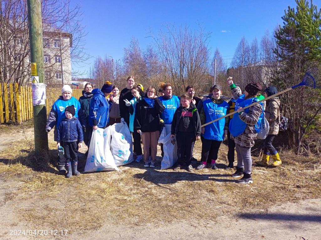 30 человек участвовали в акции «Вода России» в Республике Коми