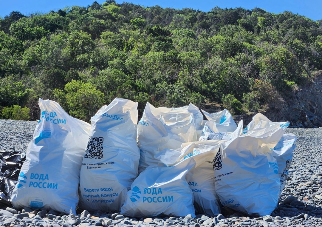 Побережье стало чище: в заповеднике «Утриш» собрано и вывезено более 40 кубометров мусора