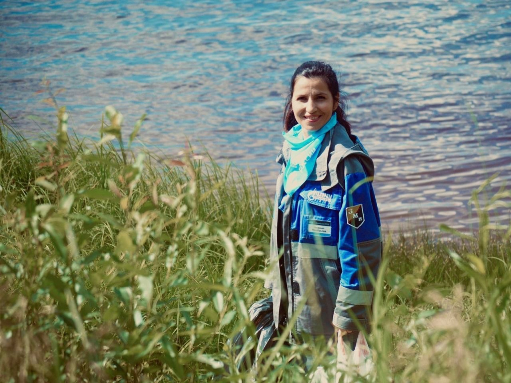 Сотрудники Микуньского ЛПУМГ привели в порядок берега реки Вычегды.