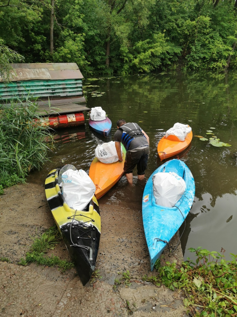 Лодки с добычей