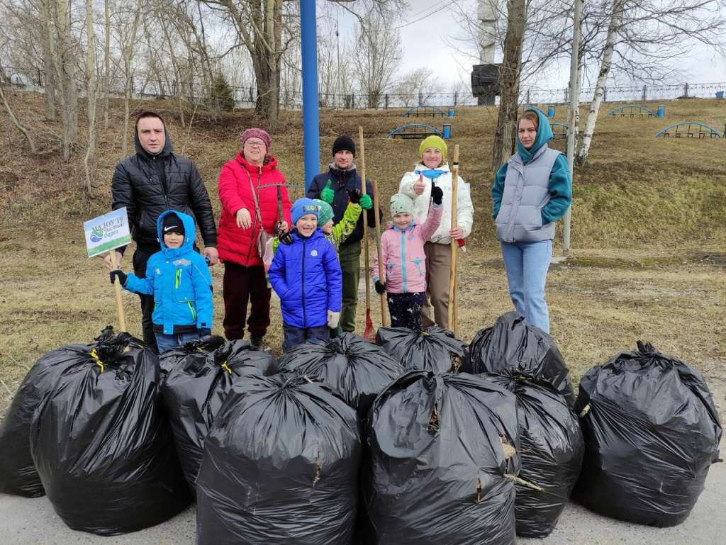 Детсадовцы и школьники в Томской области собрали 211 мешков мусора