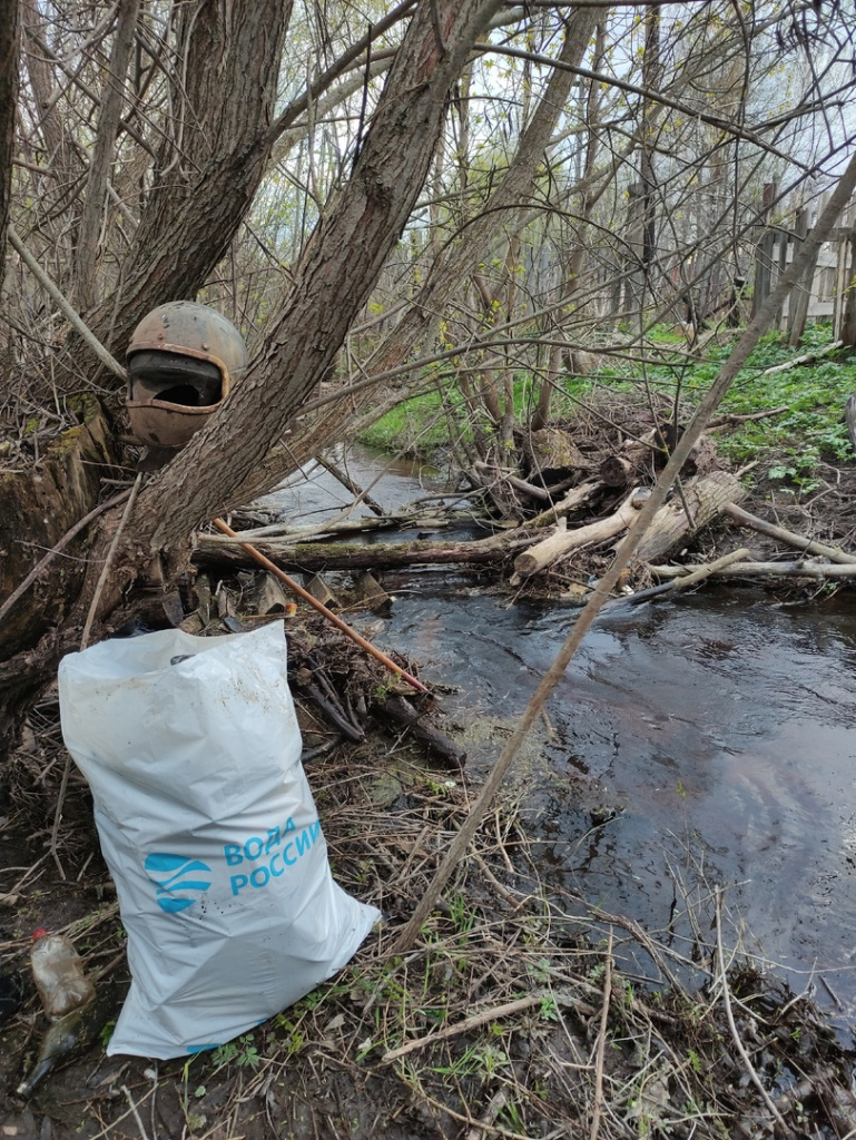 Как волонтеры из Тверской области очищают ручьи и находят раритетные вещи