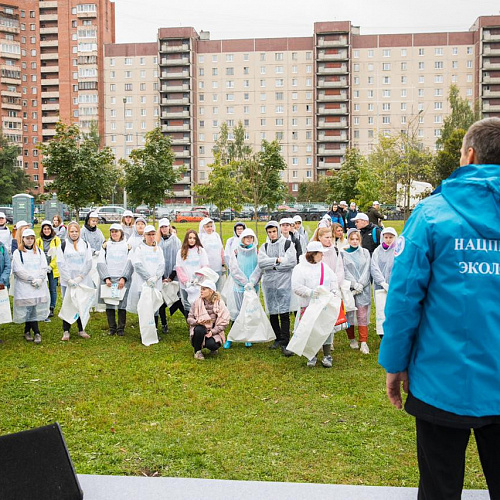 Марафон "Чистые берега" в городе Санкт-Петербурге