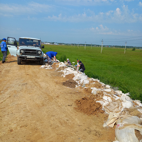 село Абатское, река Ишим , 05.07.2024