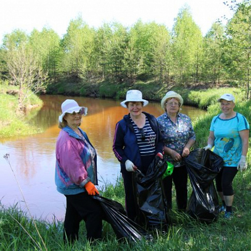 Марафон "Чистые берега" в Нижегородской области