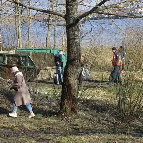 город Череповец, река Шексна, 29.04.2021