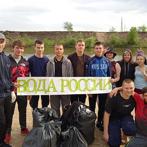 Акция "Вода России" в Волгоградской области