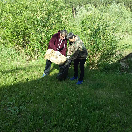 село Черепаново, река Ангерь, 04.06.2021