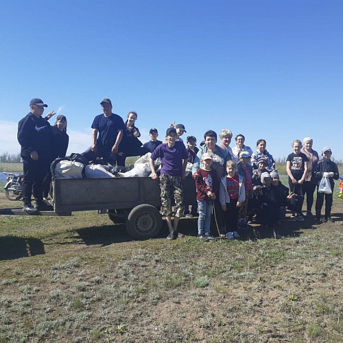 Ташлинский район, п. Степной, р. Кузьминка, пруд, 30.04.2023