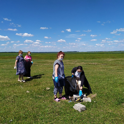 село Средние Тарманы, озеро Среднее-Тарманское, 09.07.2021