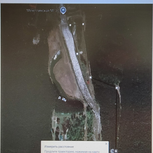 с. Большеустьикинское, Мечетлинское водохранилище ( р.Ик), 04.04.2025