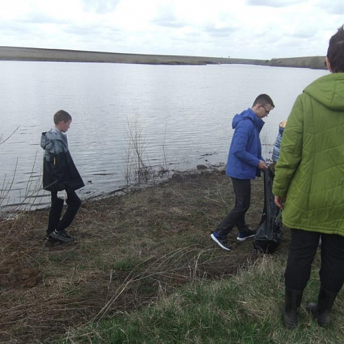 с. Дубровки Спасского района, пруд на ручье Паничка, 25.04.2022