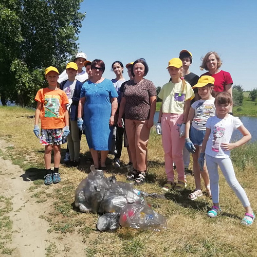 р.п. Октябрьский, Река Аксай Есауловский, 07.06.2023