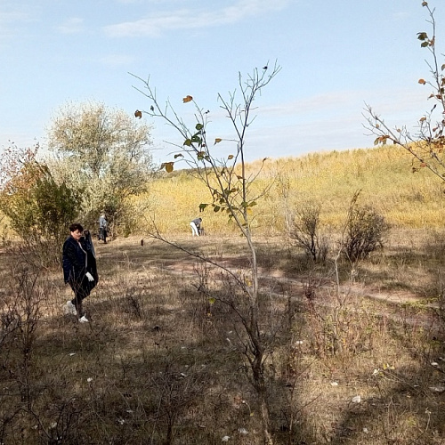 село Илек, река Урал, 28.09.2023