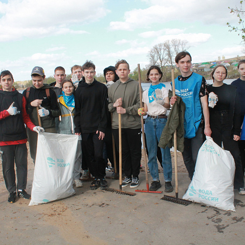 село Исаклы, Центральный пруд, 26.04.2023