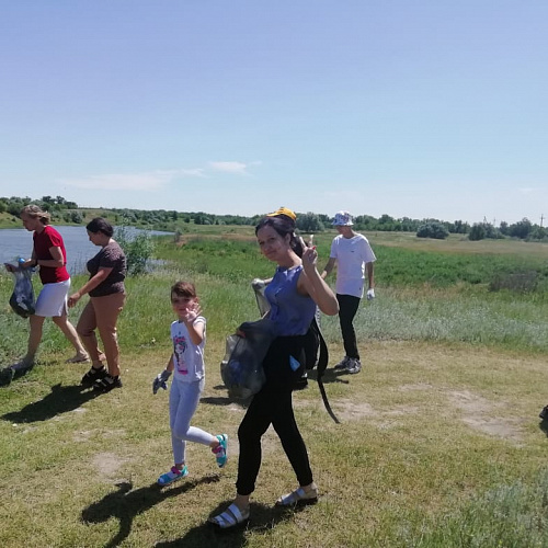 р.п. Октябрьский, Река Аксай Есауловский, 22.06.2023