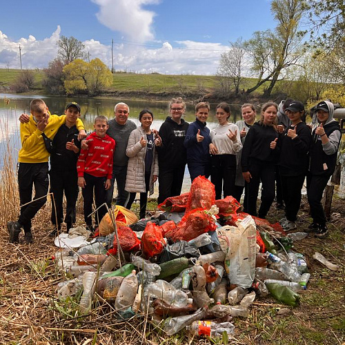 п.Самофаловка, пруд Казенный, 22.04.2022