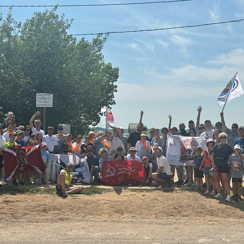 город Волжский, река Ахтуба, 20.07.2024