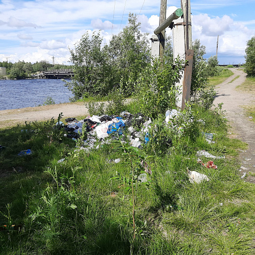 Мончегорск, озеро Имандра Монче Губа, 05.07.2023