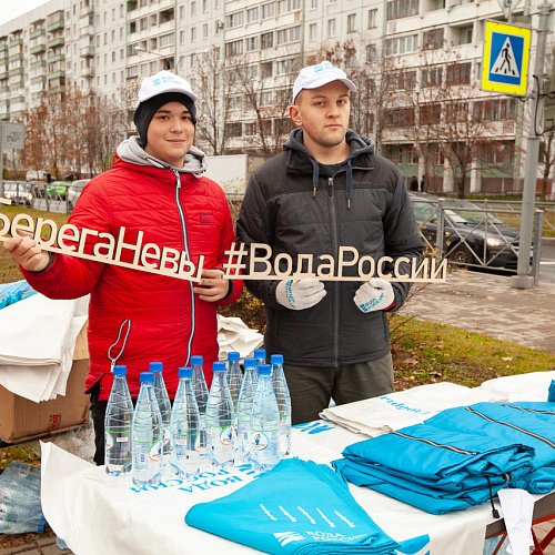 Марафон "Чистые берега" в Санкт-Петербурге