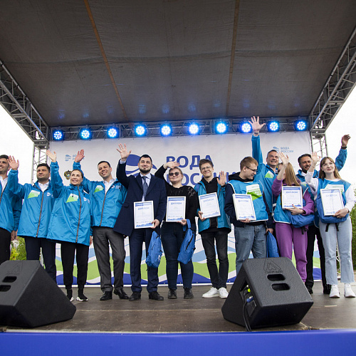 Акция "Вода России", День Санкт-Петербурга, 27.05.2021