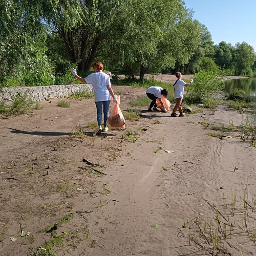 остановочный пункт Золотой Бор (154 км), река Сок, 02.07.2022