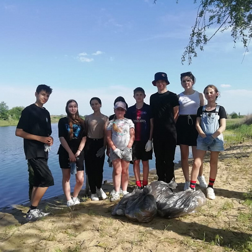 р.п. Октябрьский, берег реки Аксай Есауловский, 25.05.2023