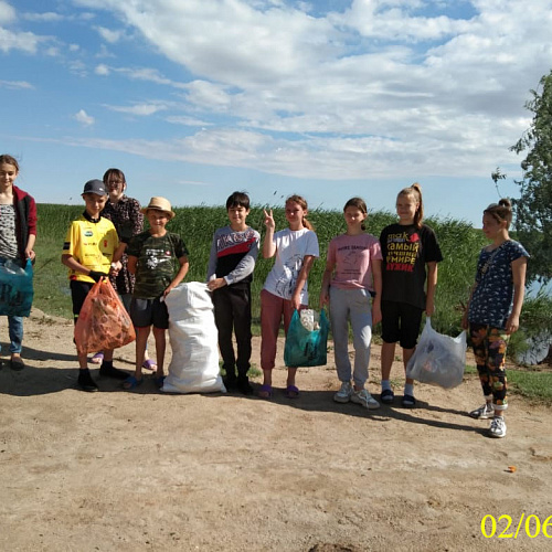 Акция "Вода России" в Астраханской области
