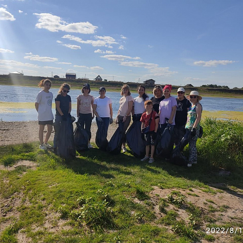 село Охлебинино, река Белая, 12.08.2022