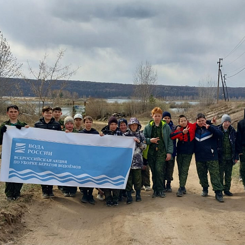 посёлок Первомайка, река Кама, 18.04.2023