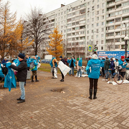 Марафон "Чистые берега" в Санкт-Петербурге