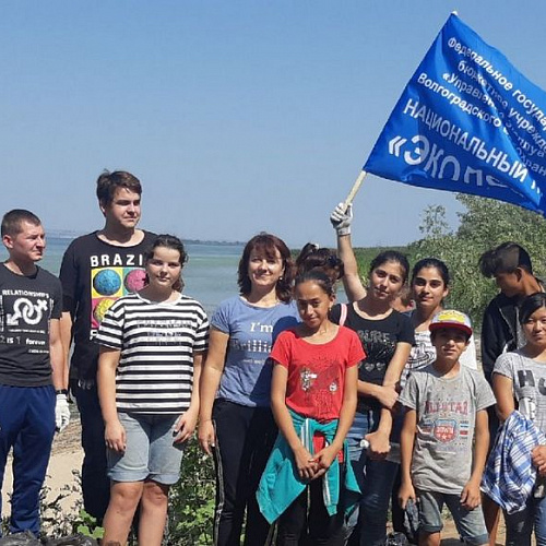 Акция "Вода России" в Волгоградской области