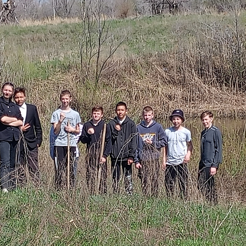С. Саратовка Соль - Илецкий район , Р. Елшанка, 28.04.2023