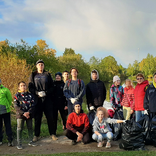 посёлок Балакирево, Поселковый пруд Угольница, 25.09.2022