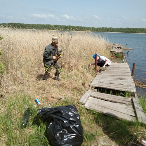 Озерное, озеро Среднее, 27.05.2022